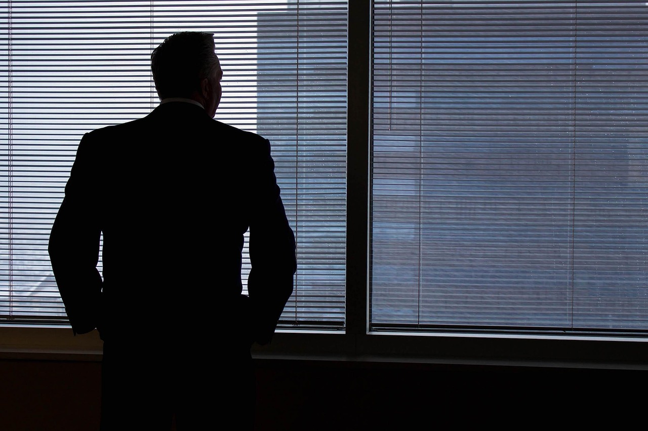 Businessman, silhouette, windows — Vehicle Graphic Wrap: Promoting Your Online Business Effectively