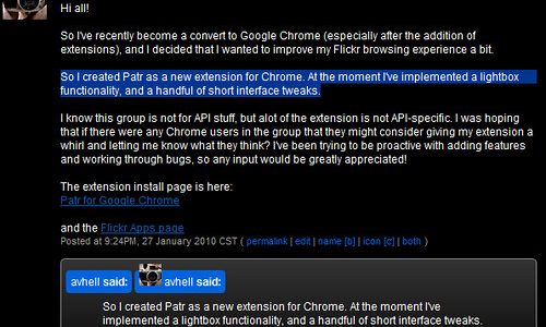 Google Chrome update